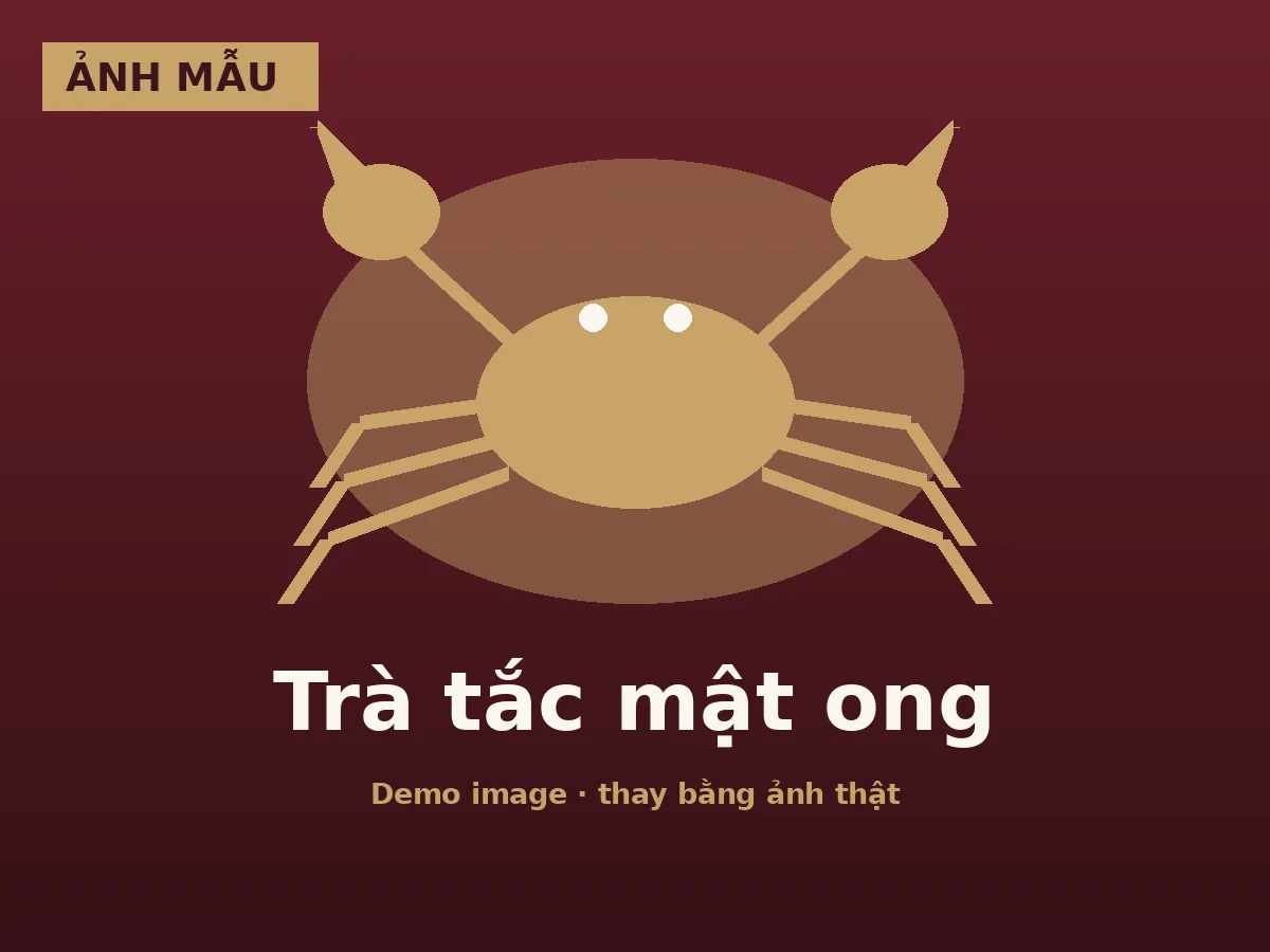 Trà tắc mật ong