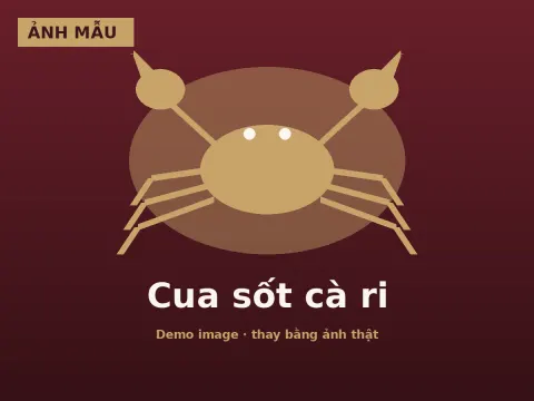 Cua sốt cà ri