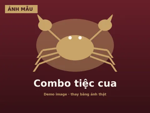 Combo tiệc cua