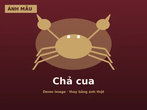 Chả cua
