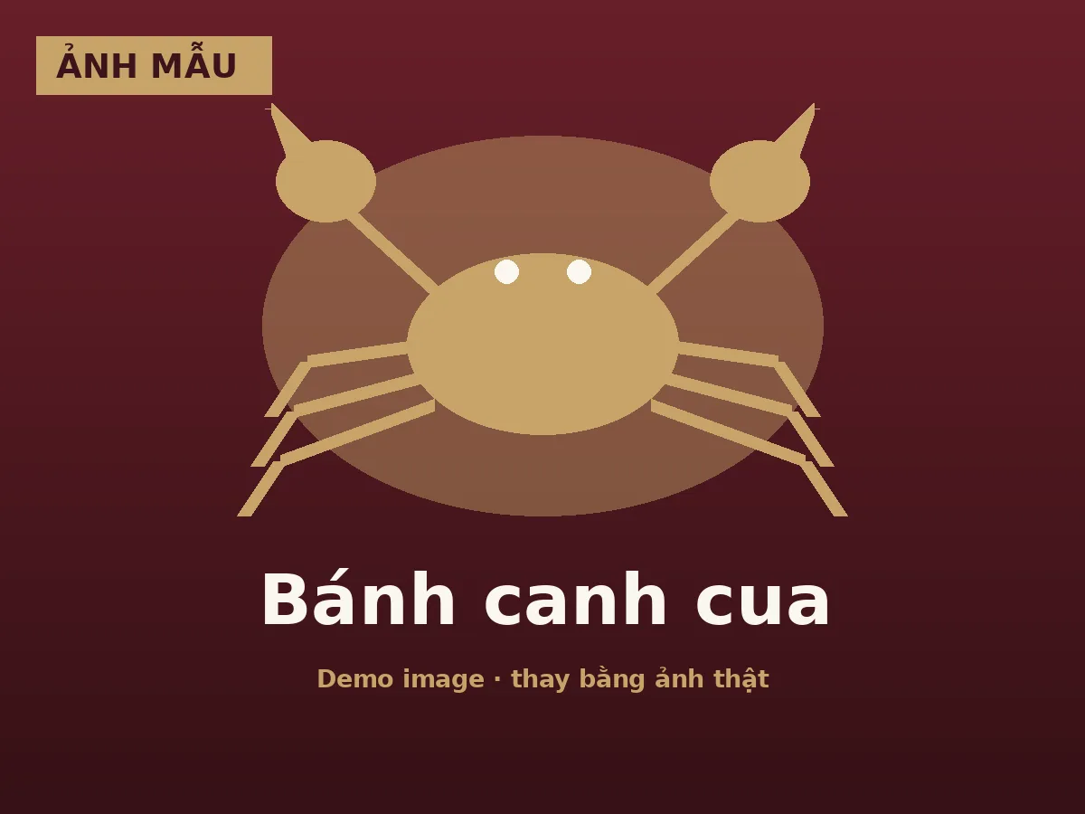 Crab Noodle Soup
